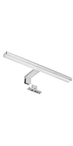 LED Spiegelleuchte 40cm Spiegellampe Bad IP44 neutralweiß 4000K 8W 630lm Wandleuchte Badezimmer