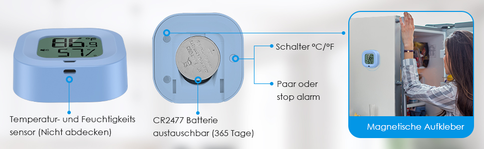 Kabelloses Thermometer