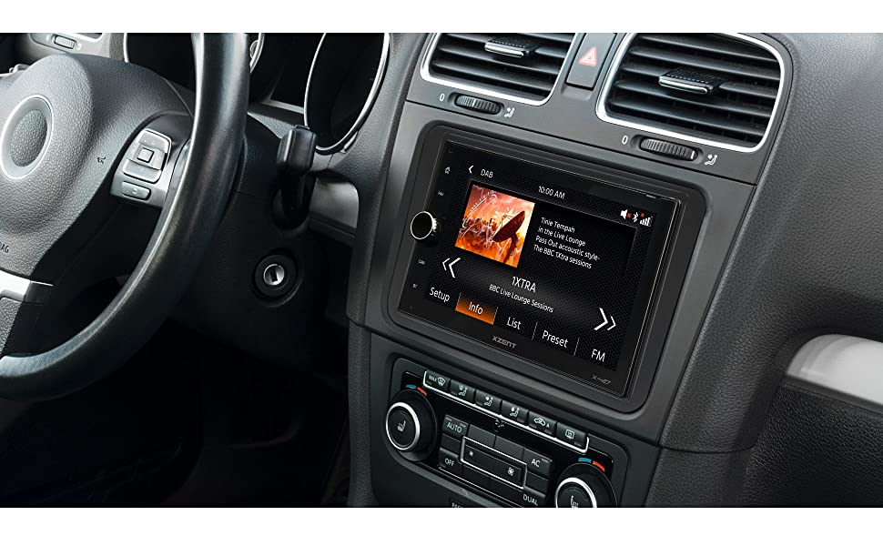 Xzent X-427: 2-DIN Autoradio mit DAB+, USB uns Bluetooth