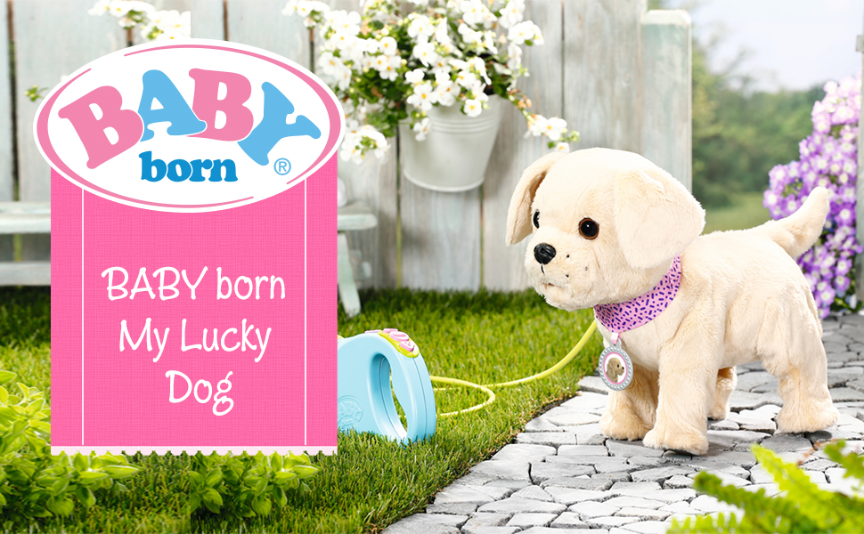 BABY born My Lucky Dog Zapf