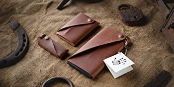 Minimalist wallets AirTag Holder Crazy Horse Craft