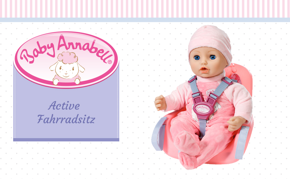 Baby Annabell Active Fahrradsitz Zapf MGA