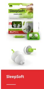 Alpine SleepSoft earplugs - B07H5MN4FF / B00REAQT8Q