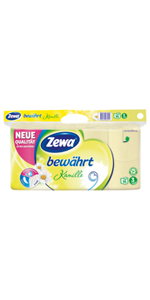 Zewa Toilettenpapier bewährt Kamille