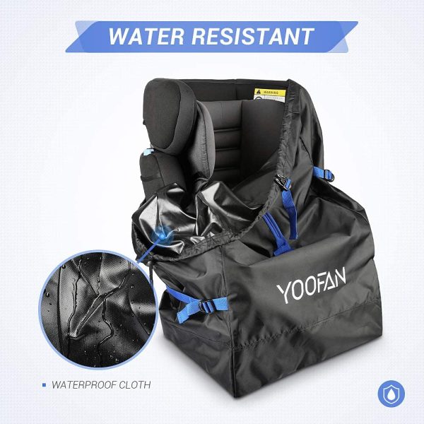 YOOFAN Transporttasche für Kindersitz??Robuste Kindersitz Transporttasche Transportable Reisetasche für Autositz , kindersitz transporttasche vor Wasserdicht + Staubdicht – Bild 8