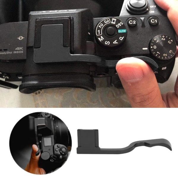 Kamera Daumengriff, Aluminiumlegierung Daumen hoch Handgriff Hot Shoe Cover, für Nikon Z6 Z7 Kamera – Bild 5