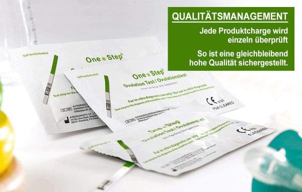 One+Step Kombipaket 40 Ovulationstests und 10 Schwangerschaftstests – Bild 6