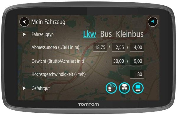 TomTom LKW Navigationsgerät GO Professional 520 (5 Zoll, Sonderziele und Routen für LKW, Stauvermeidung dank TomTom Traffic, Karten-Updates Europa, Updates über Wi-Fi, hochwertige Halterung) – Bild 2