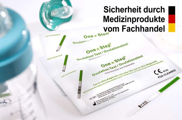 One+Step Kombipaket 40 Ovulationstests und 10 Schwangerschaftstests – Bild 5