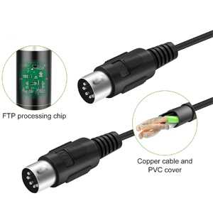 Midi USB Kabel Interface Konverter