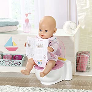 baby born; zapf creation; baby born bath; puppen toilette; puppen klo; puppen bad