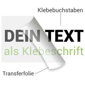 Klebeschrift