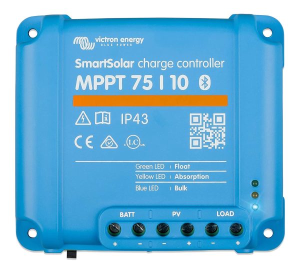 Victron Energy SmartSolar MPPT 75V 10 Amp 12/24-Volt Solar Laderegler (Bluetooth)