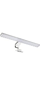 LED Spiegelleuchte 40cm Spiegellampe Bad IP44 neutralweiß 4000K 8W 630lm Wandleuchte Badezimmer