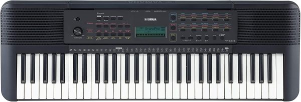 YAMAHA Digital Keyboard PSR-E273, schwarz ??Ideales Einsteiger-Keyboard mit 61 Tasten & zahlreichen Instrumentenklängen ??Portables Keyboard zum Lernen für Anfänger