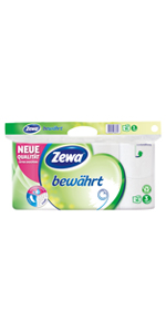 Zewa Toilettenpapier bewährt