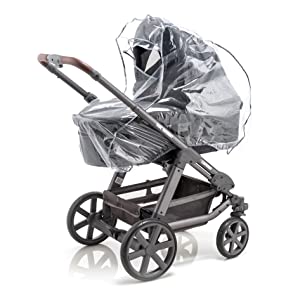 Regenschutz für Kinderwagen mit Babywanne oder Tragetasche