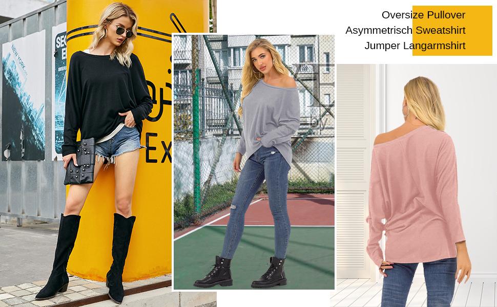  Oversize Sweatshirt für verschiedene Anlässe 