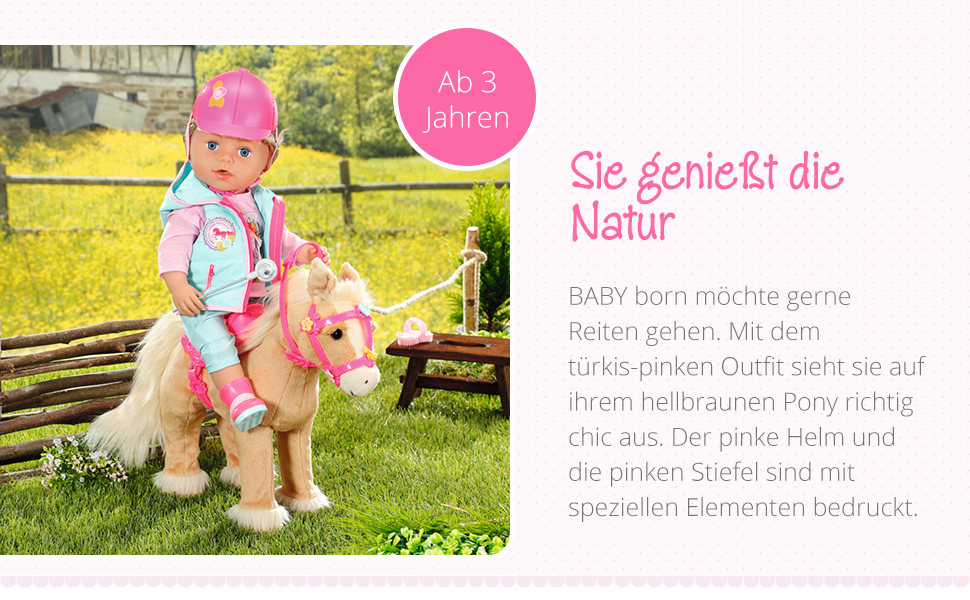 BABY born Deluxe Reiter Outfit 43 cm Zapf