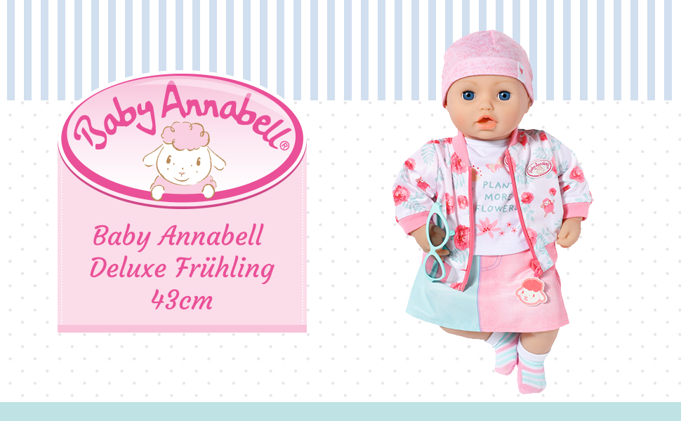 Baby Annabell Deluxe Frühling 43cm Zapf