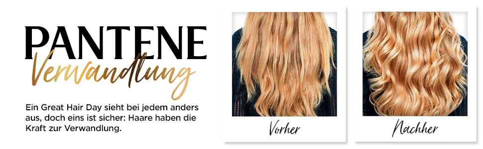 Pantene Verwandlung