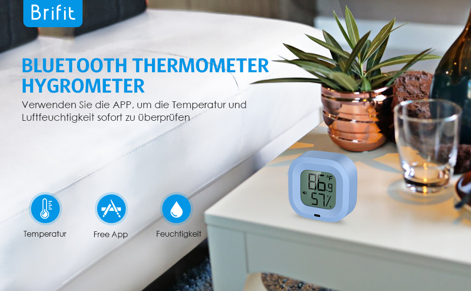 Kabelloses Thermometer Hygrometer