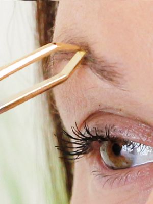 Haare Zupfen Entfernen Anwendung Haarpflege Augenbrauen Pflege