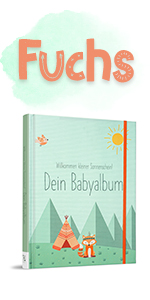Babyalbum Babybuch Babybuch für das erste Jahr Babygeschenk Babyalbum zum ausfüllen