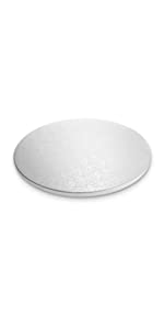 cake drum silber