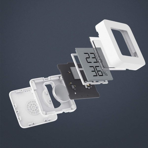 Xiaomi Mi Temperatur-und Feuchtigkeitsmonitor 2, Weiß, 43 mm – Bild 6