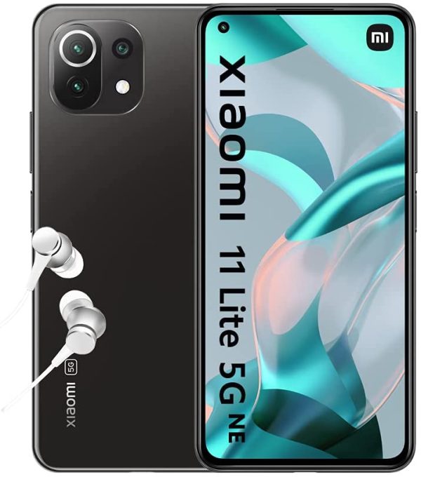 Xiaomi 11 Lite 5G NE(6,67"") leistungsstarkes Smartphone ohne Vertrag+Kopfhörer, Dolby Vision, 90 Hz AMOLED Display, 6GB RAM+128GB Speicher,Dual-SIM, Android 11, Black-[Exklusiv bei Amazon]" – Bild 3