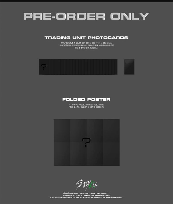 [YES24 PREORDER] STRAY KIDS - ODDINARY [FRANKENSTEIN (Limited ver.)] Album+Pre-Order Benefit+Extra Photocards Set – Bild 7