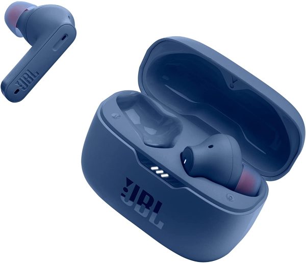 JBL Tune 230 NC TWS ??Wasserfeste, True-Wireless In-Ear-Kopfhörer mit Noise-Cancelling in Blau ??Mit bis zu 40 Stunden Musikwiedergabe