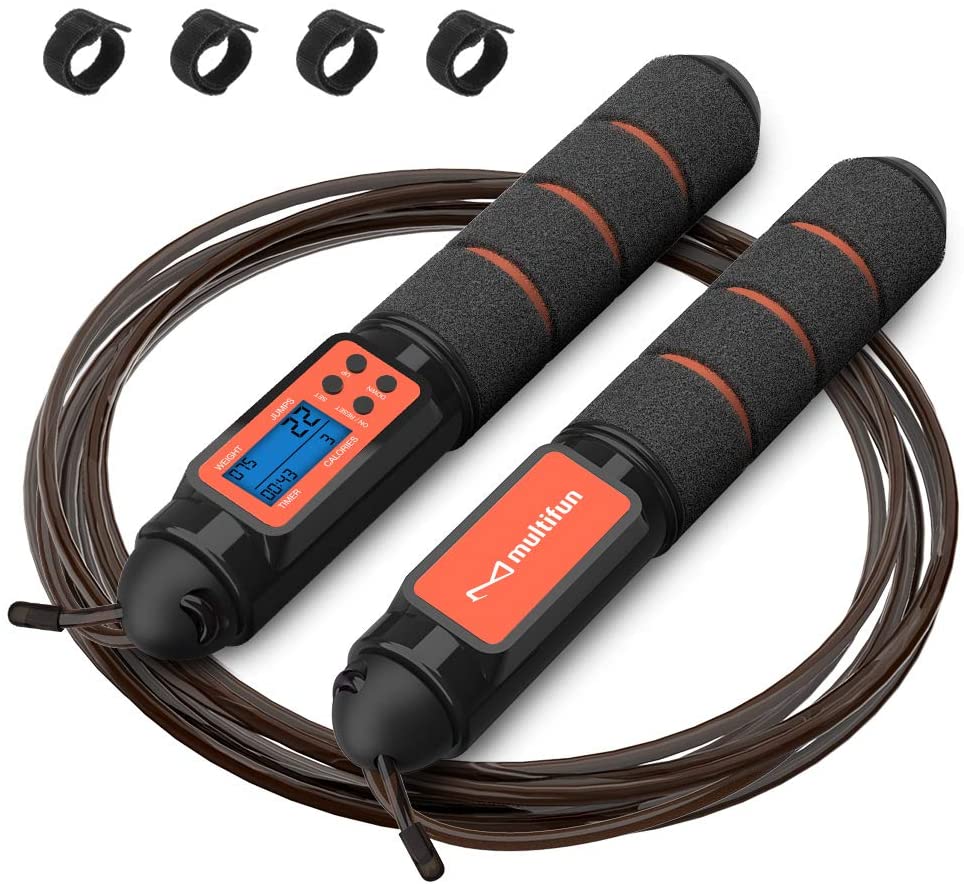 Multifun Springseil Mit Z Hler Speed Rope Springseil Erwachsene Mit