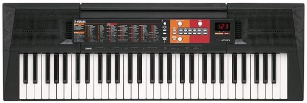 Yamaha Digital Keyboard PSR-F51, schwarz ??Einfaches & benutzerfreundliches Einsteiger Instrument mit hochwertigen Instrumentenklängen & Begleit-Styles ??Keyboard mit Duo Mode für 2 Spieler