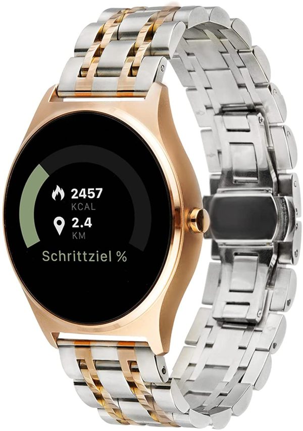 X-Watch JOLI XW PRO Damen Smartwatch Armbanduhr Touch-Farbdisplay Fitnesstracker Pulsuhr Blutdruckmesser Schrittzähler Damen Smart Watch mit Zyklusmonitor iOS und Android – Bild 5