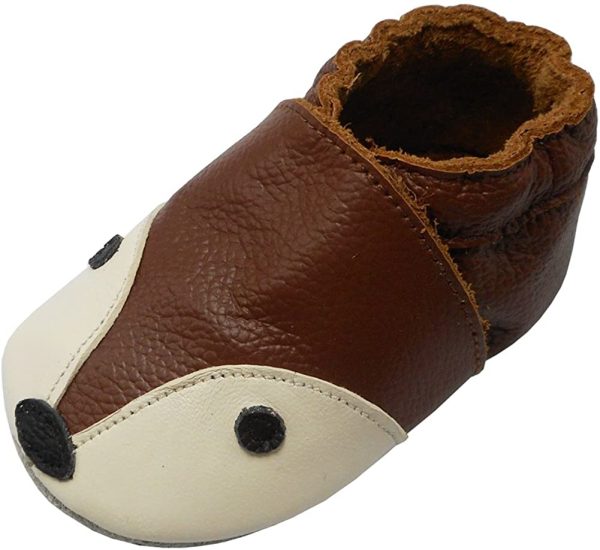 YIHAKIDS Weiche Krabbelschuhe Babyschuhe Lauflernschuhe Kleinkind Lederschuhe Hausschuhe Lernlaufschuhe – Bild 2