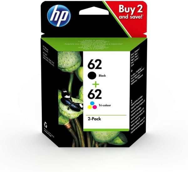 HP 62 (N9J71AE) Multipack Original Druckerpatronen 1xSchwarz – Bild 2