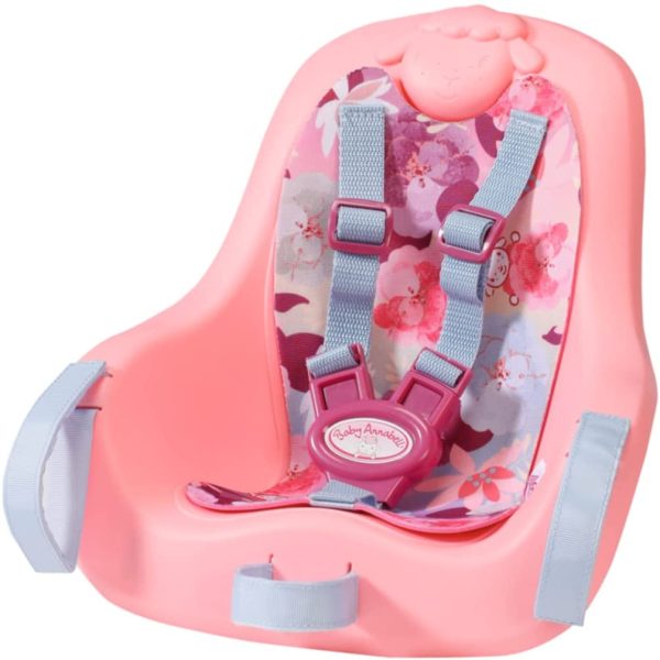 Zapf Creation 706855 Baby Annabell Active Fahrradsitz - rosa Puppensitz Fahrradsitz mit Klettverschluss für Kinderfahrrad.