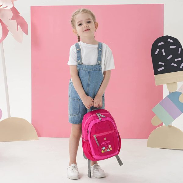 MOUNTAINTOP Kinderrucksack Kleinkind Rucksack mit Leine Kindergartenrucksack für Mädchen 1-4 Jährige, 24 x 9.5 x 31CM – Bild 6