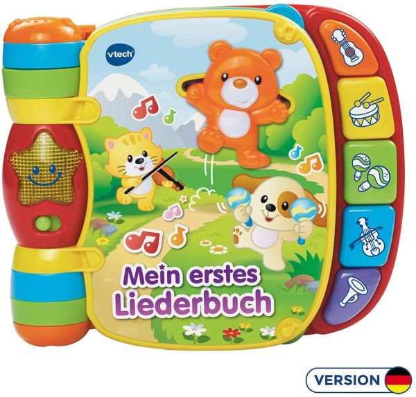 Vtech 80-077076 Spiel- und Laufwagen Lauflernhilfe & 80-166704 Mein erstes Liederbuch, Voilet – Bild 6