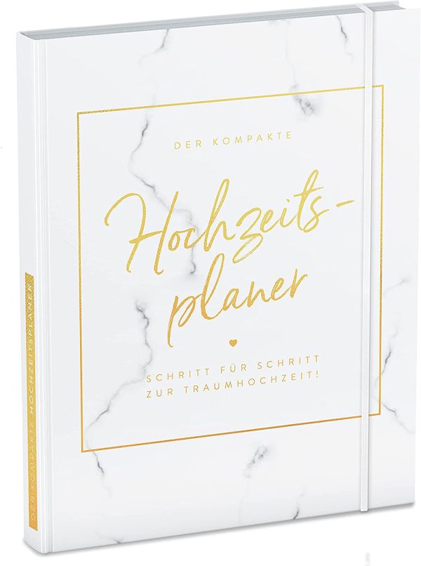 '- Der kompakte Hochzeitsplaner - Wedding Planner - deutsch - über 120 Seiten - Organizer für Eure Trauung - Buch zur Hochzeit - Ideales Verlobungsgeschenk – Bild 6