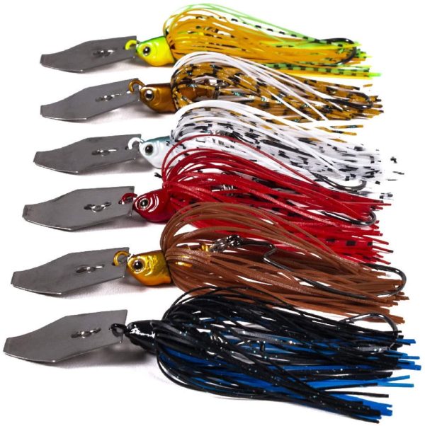 Yonphy Chatterbait, Kunstköder Set, Angeln Jig Spinner Set, Hechtköder, Spinnköder, Künstlicher Angelköder für Forelle, Barsch, Hecht, Döbel, Zander – Bild 3