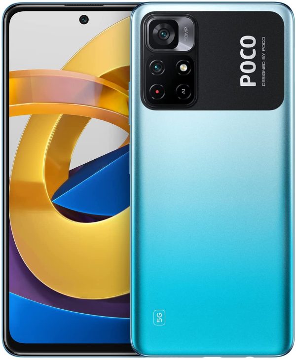 Xiaomi Poco M4 Pro 5G - Smartphone 64GB, 6GB RAM, Dual SIM, Cool Blue, 4+64