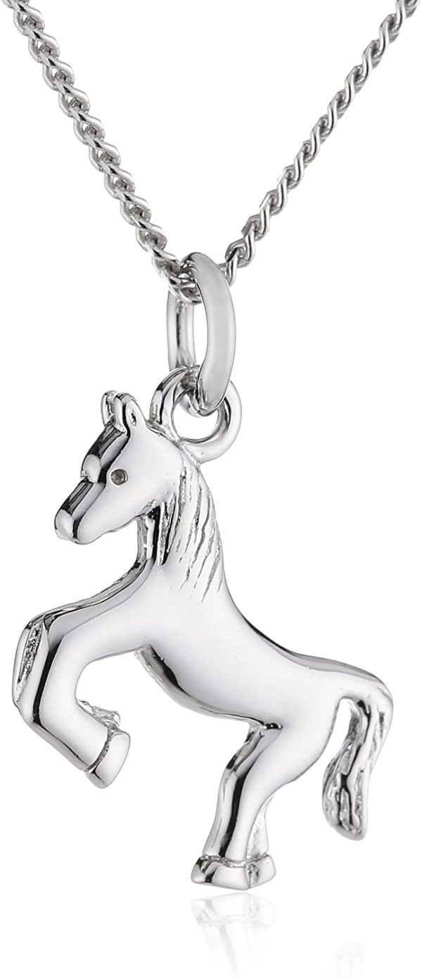 Zeeme For Kids - Kinder-Anhnger PFERD mit Kette 925 Sterlingsilber 36-38 cm 500243733-38Z – Bild 3