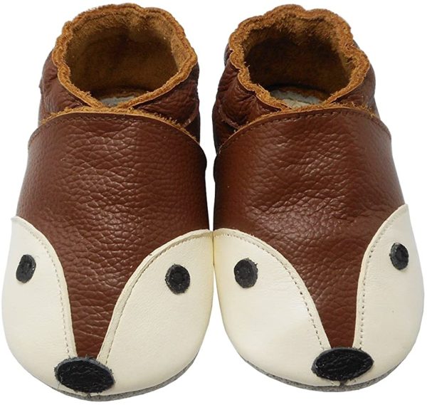 YIHAKIDS Weiche Krabbelschuhe Babyschuhe Lauflernschuhe Kleinkind Lederschuhe Hausschuhe Lernlaufschuhe