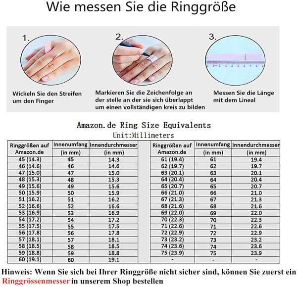 Zakk Ring Herren Damen Titan Verlobungsringe Eheringe Trauringe Schwarz Gebürstet 4mm 6mm 8mm – Bild 4