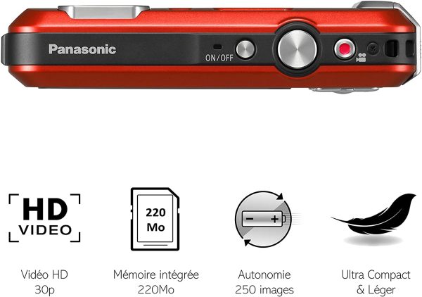 'Panasonic DMC-FT30 16.1 MP 1/2.33 CCD 4608 X 3456pixel rot