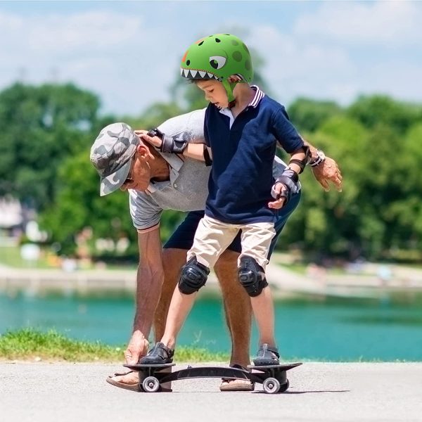 XIAPIA Kinderhelm 2-5 Jahre leicht Fahrradhelm Verstellbar Skaterhelm für Laufrad Motorrad, Kinder Cartoon 3D Form Multi Sport Sicherheit Sportartikel Jungen Mädchen – Bild 6