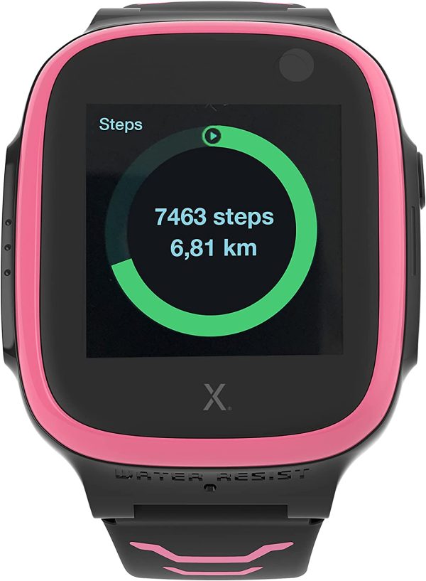 XPLORA X5 Play Kids Smartwatch 48,5 x 45 mm, Rosa, Unisex, X5P-NA-SF-PINK – Bild 4